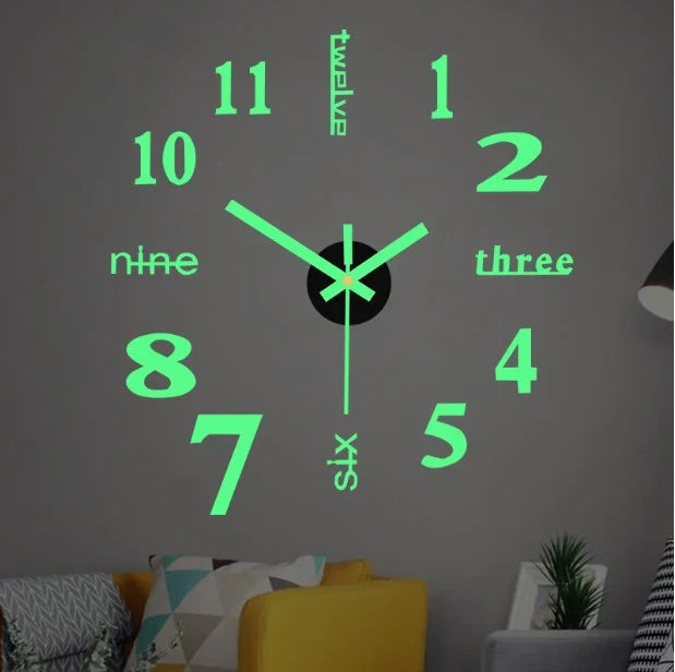 Numeris - Kreatywny Zegar Ścienny DIY do Nowoczesnych Wnętrz
