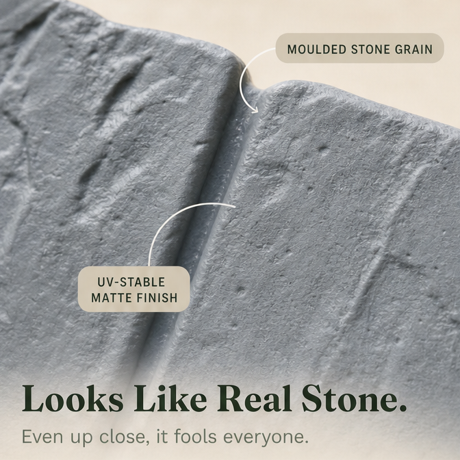 StoneCraft – Sztuczna kamienna obrzeże ogrodowe do wbicia