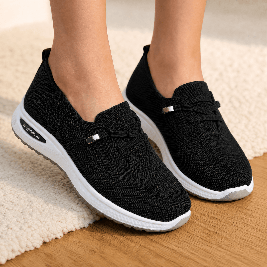 Strideflow – Lekkie Siatkowe Sneakersy Slip-On
