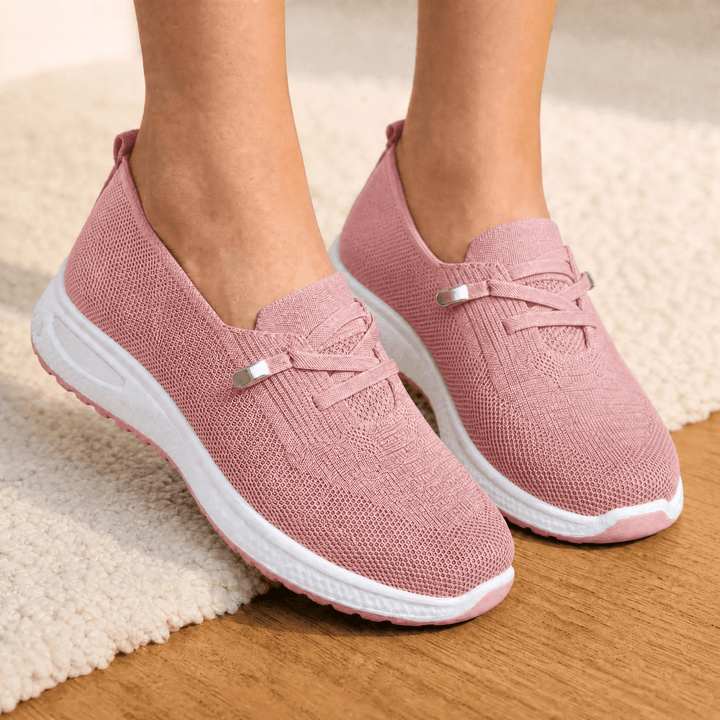 Strideflow – Lekkie Siatkowe Sneakersy Slip-On