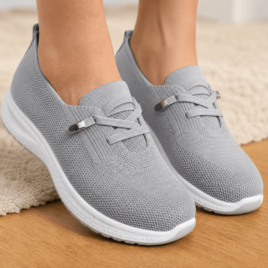Strideflow – Lekkie Siatkowe Sneakersy Slip-On