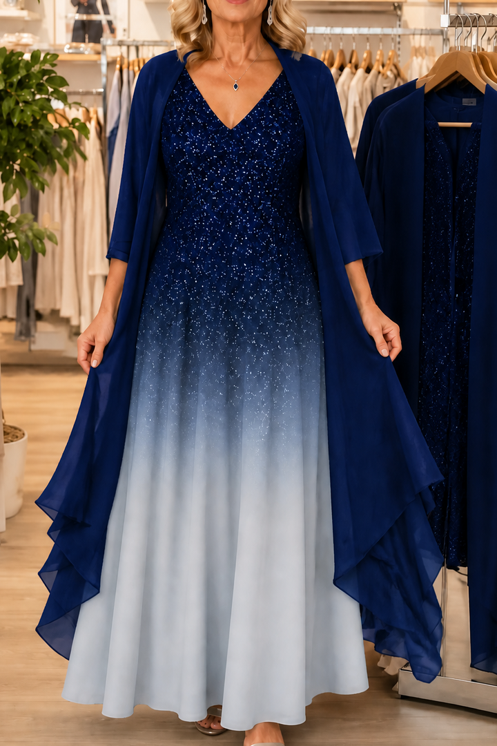Wearbella – Zestaw sukienki maxi i narzutki