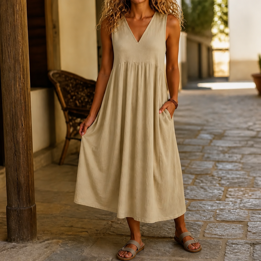 Wearbella – Midi Sukienka z Kieszeniami, Które Naprawdę Wykorzystasz