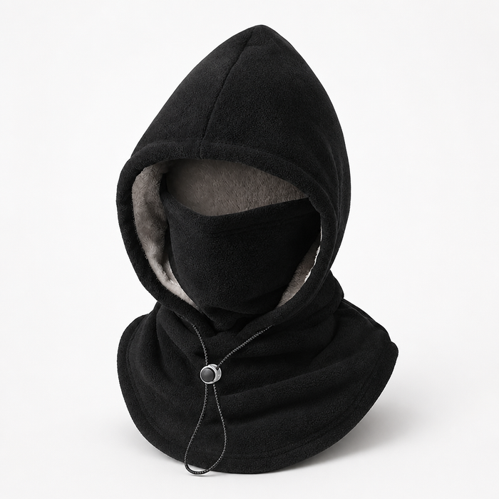 Windora – Balaklava z Fleece, Regulowana, Z Zakryciem Twarzy