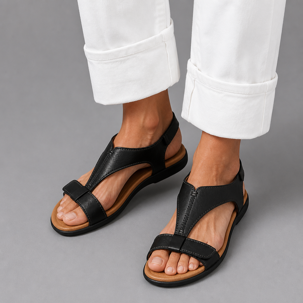 Wearbella – Sandały na podbicie z regulowanymi paskami