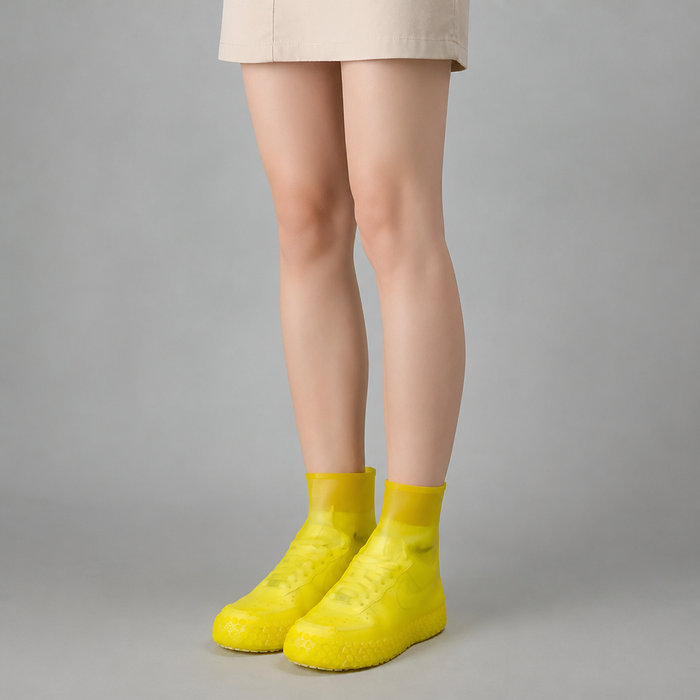 Drysole – Bezszwowe, elastyczne, silikonowe pokrowce na buty wodoodporne
