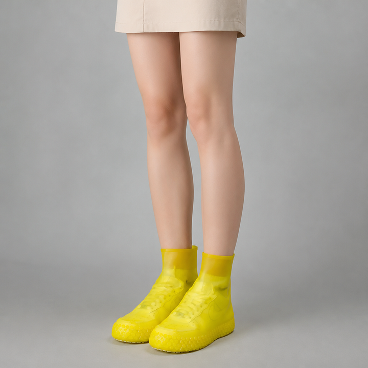 Drysole – Bezszwowe, elastyczne, silikonowe pokrowce na buty wodoodporne