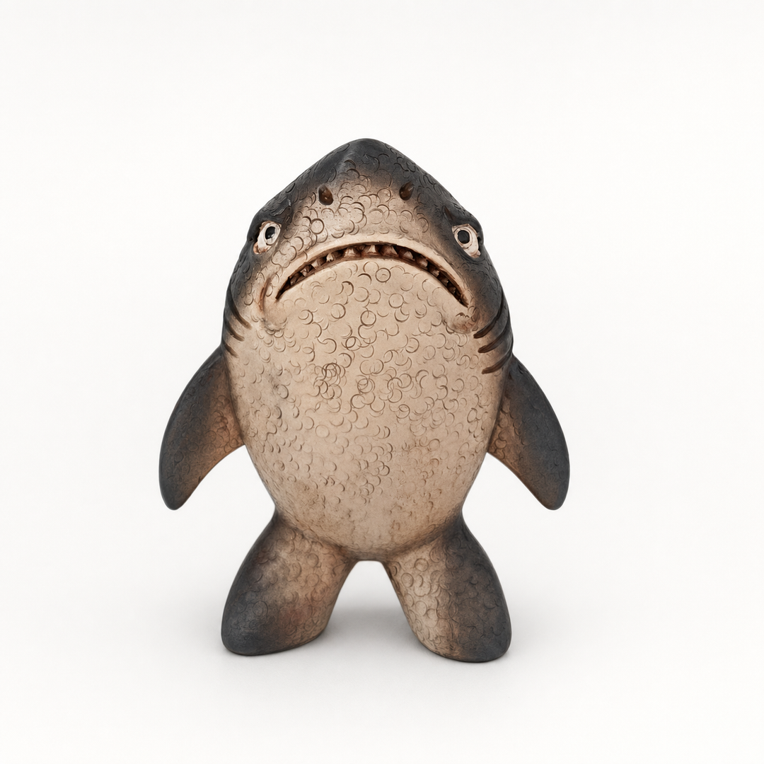 Grumplin – Zestaw figurki dwóch zniszczonych rekinów