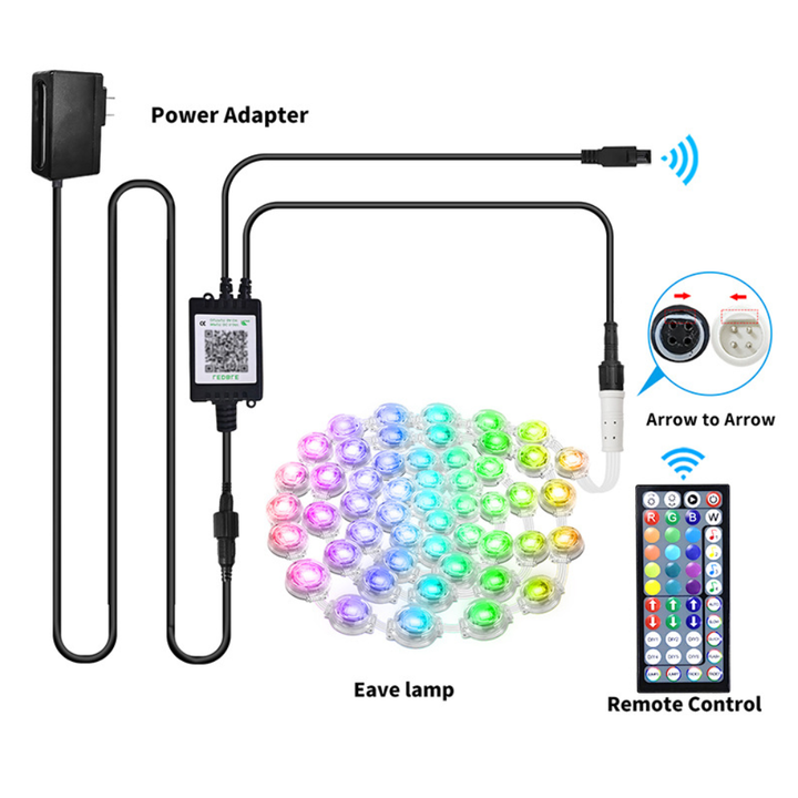 LumaLoom – Aplikacja Sterująca RGB Zewnętrzne Lampki Świąteczne