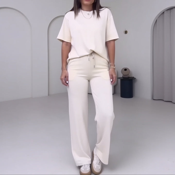 Wearday – Zestaw z krótkim rękawem i spodniami