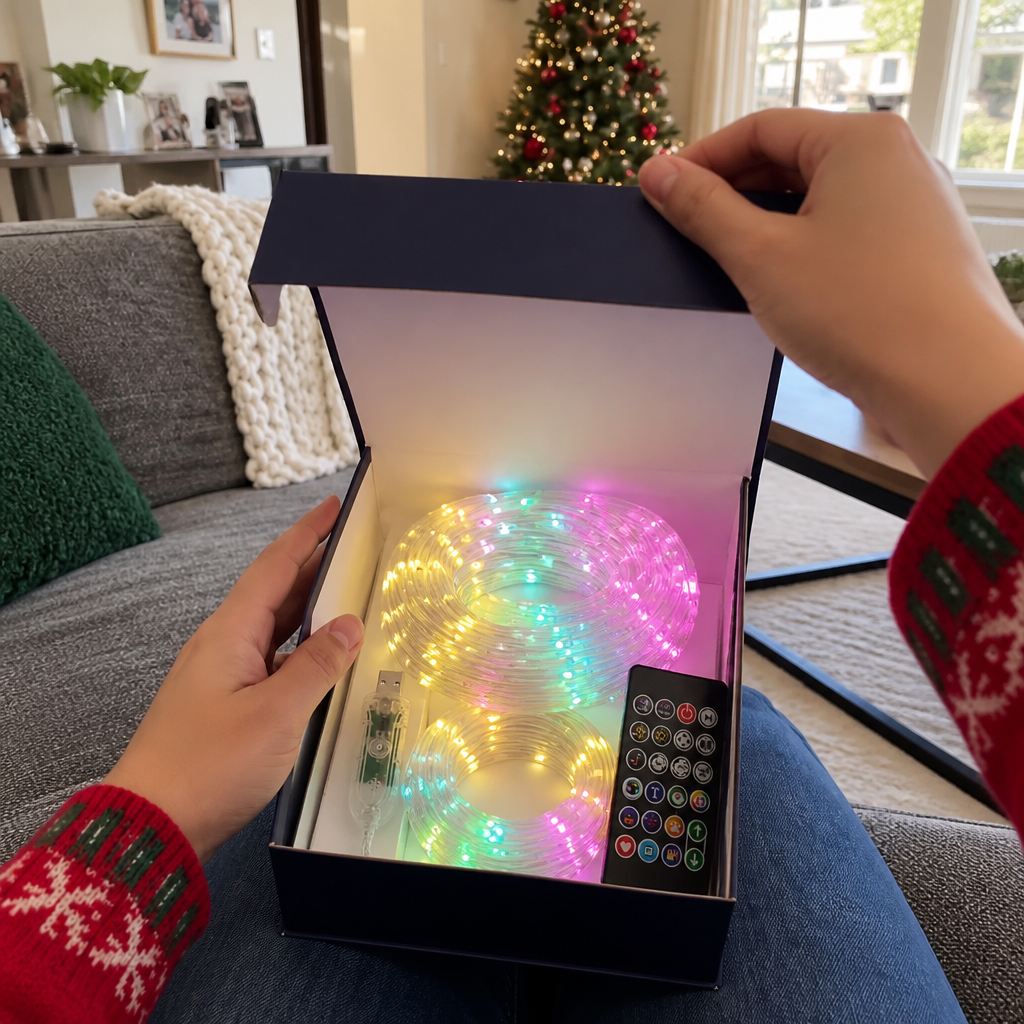 Glowveil – Zdalnie Sterowane LED Zasłony