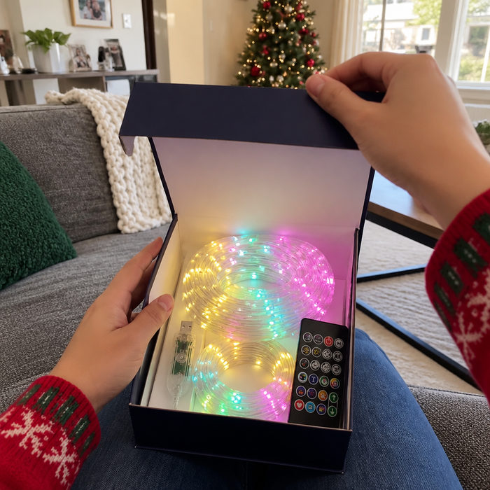 Glowveil – Zdalnie Sterowane LED Zasłony
