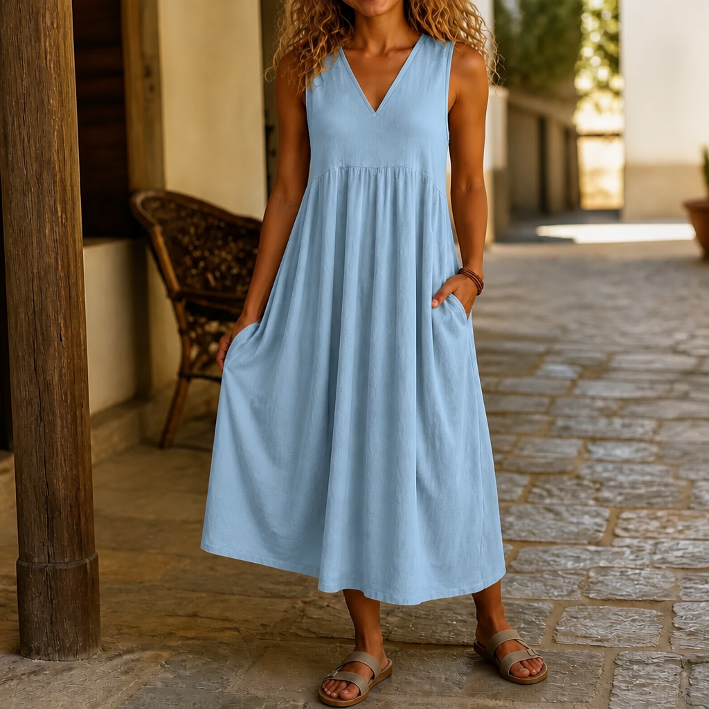 Wearbella – Midi Sukienka z Kieszeniami, Które Naprawdę Wykorzystasz