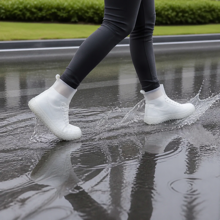 Drysole – Bezszwowe, elastyczne, silikonowe pokrowce na buty wodoodporne