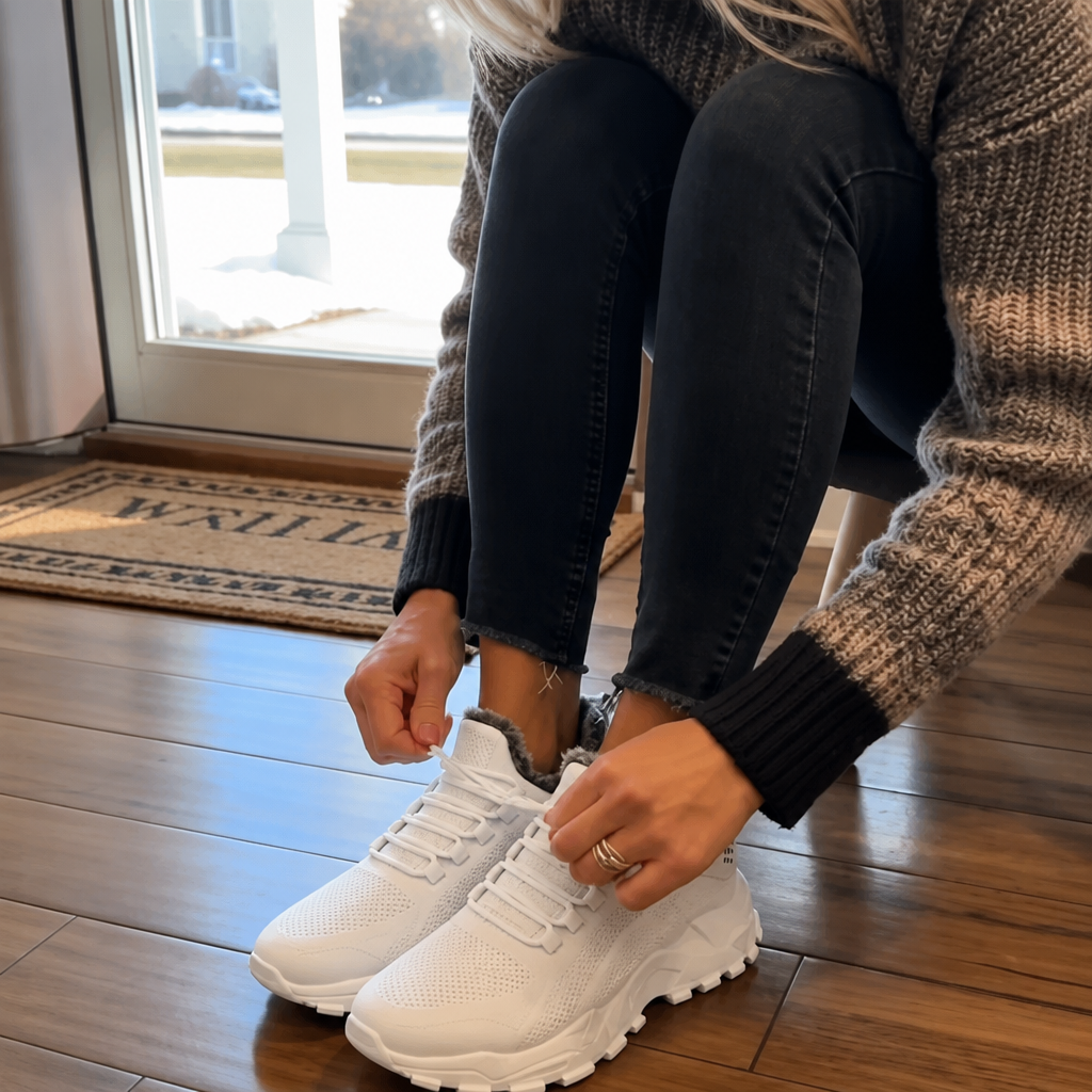 Warmstep – Zimowe Sneakersy z Fleece