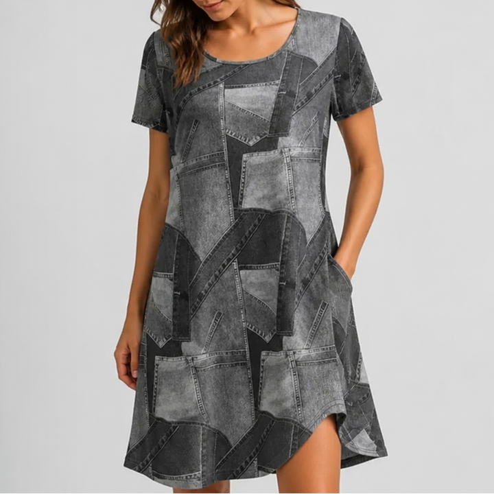 Wearbella – Sukienka w stylu patchwork