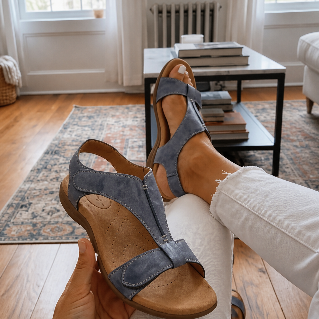 Wearbella – Sandały na podbicie z regulowanymi paskami