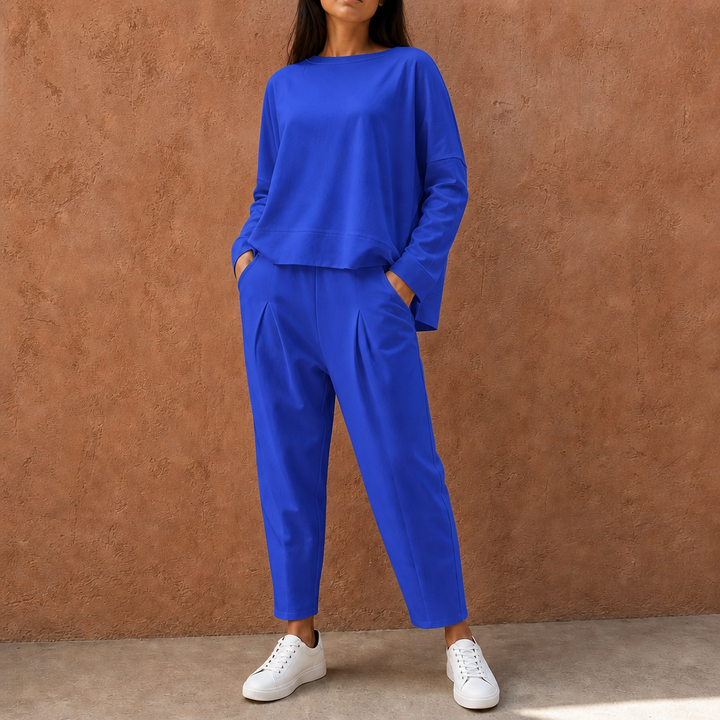 Wearbella – Zestaw dresowy z szerokimi nogawkami