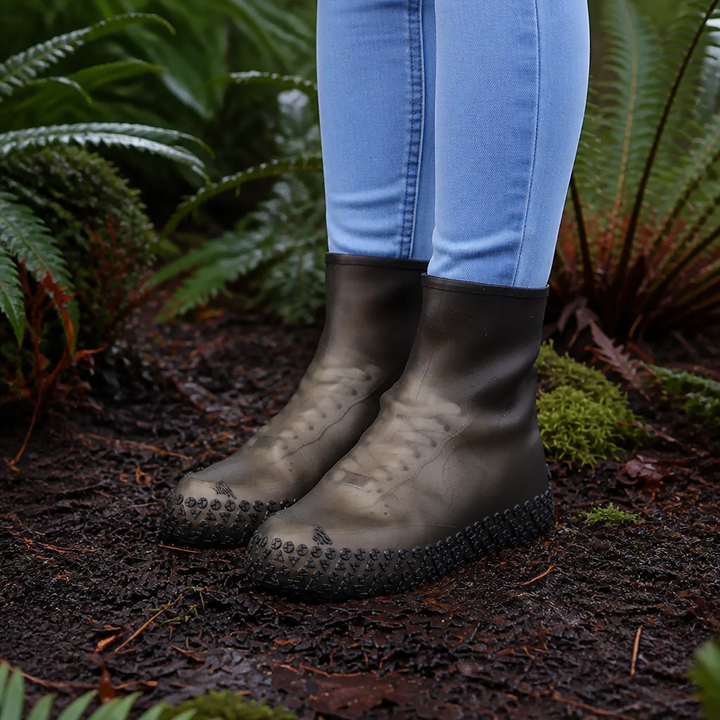 Drysole – Bezszwowe, elastyczne, silikonowe pokrowce na buty wodoodporne