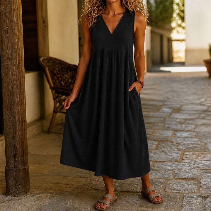 Wearbella – Midi Sukienka z Kieszeniami, Które Naprawdę Wykorzystasz