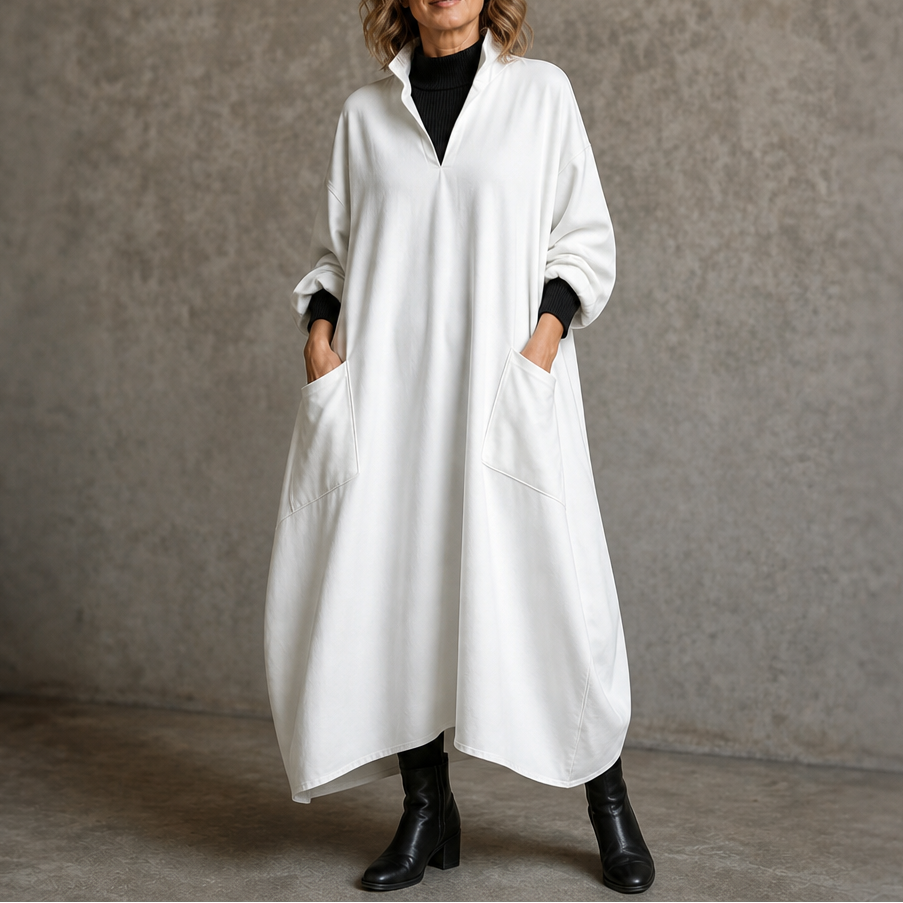 Wearbella – Sukienka Cocoon Taper z Mock Neck