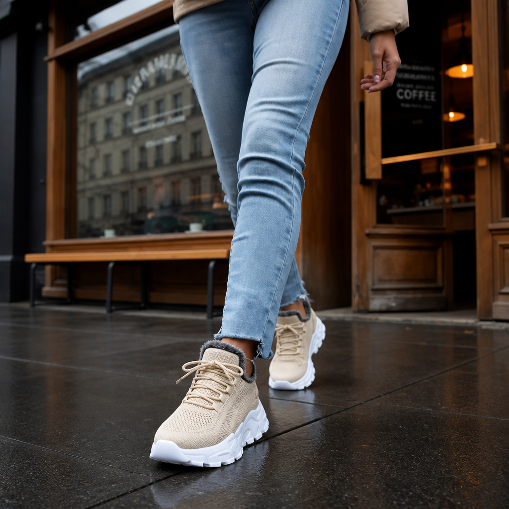 Warmstep – Zimowe Sneakersy z Fleece