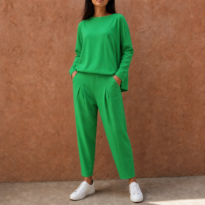 Wearbella – Zestaw dresowy z szerokimi nogawkami