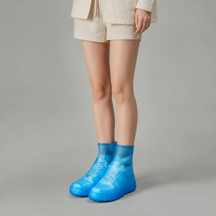 Drysole – Bezszwowe, elastyczne, silikonowe pokrowce na buty wodoodporne