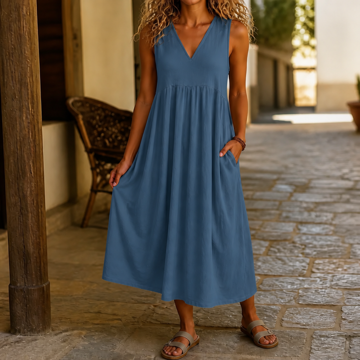 Wearbella – Midi Sukienka z Kieszeniami, Które Naprawdę Wykorzystasz