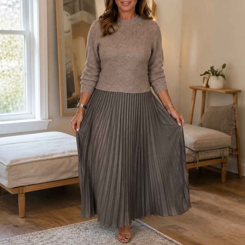 Wearbella – Sukienka Maxi z Plecionym Topem