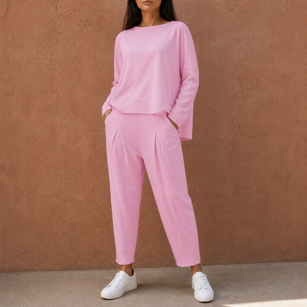 Wearbella – Zestaw dresowy z szerokimi nogawkami