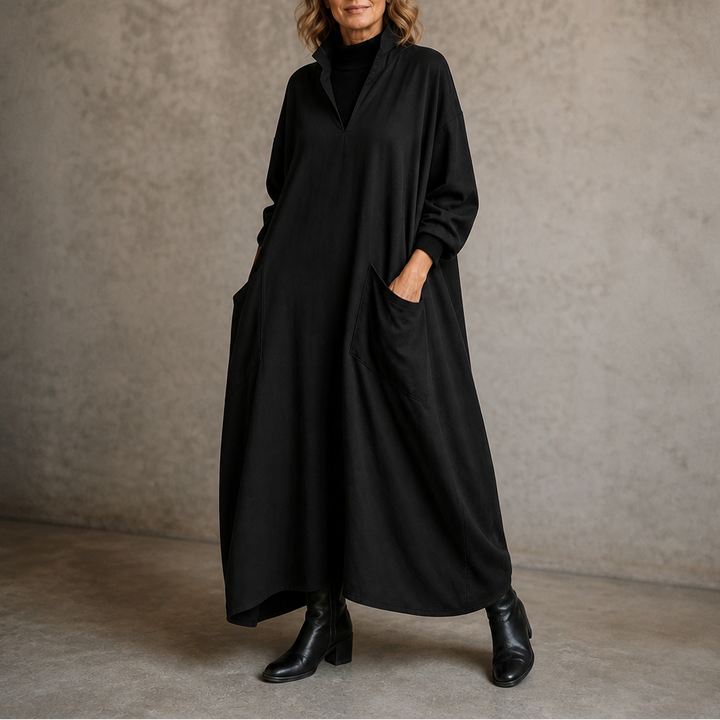 Wearbella – Sukienka Cocoon Taper z Mock Neck