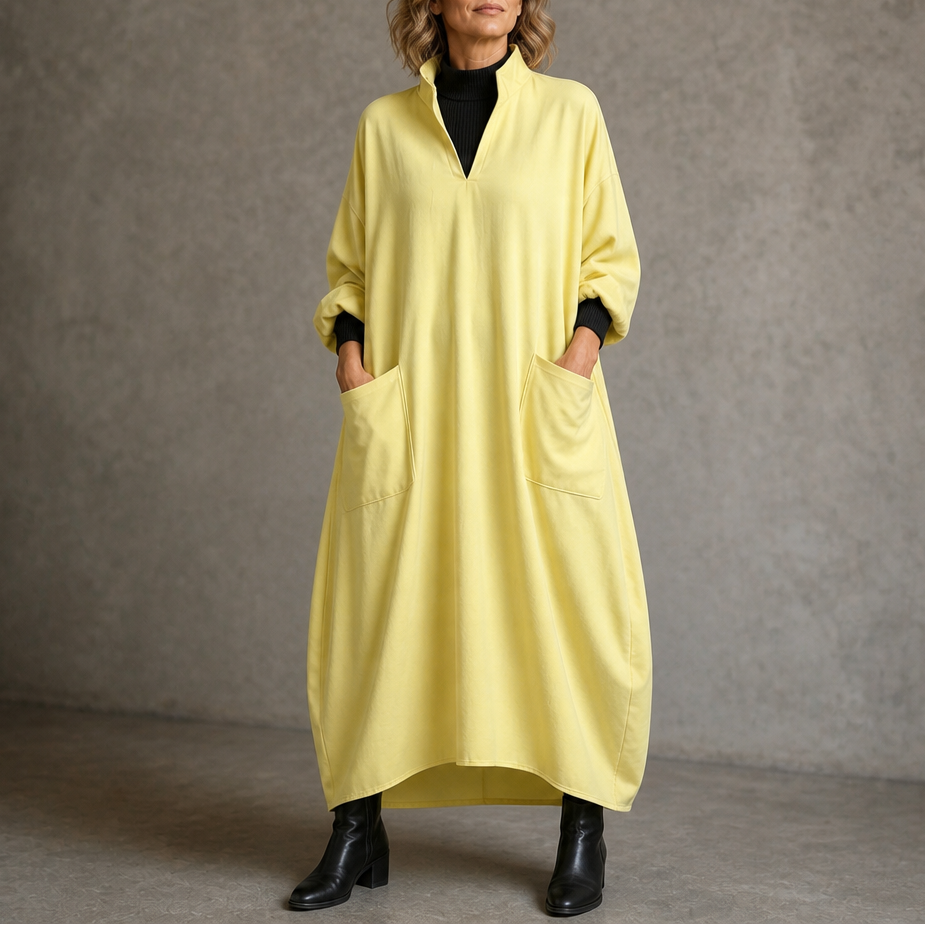 Wearbella – Sukienka Cocoon Taper z Mock Neck