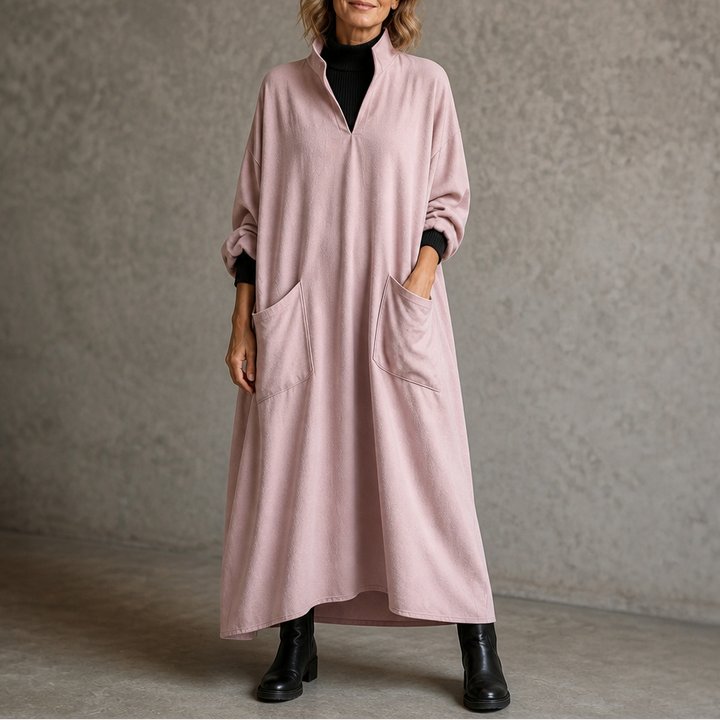 Wearbella – Sukienka Cocoon Taper z Mock Neck