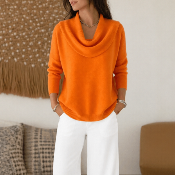 Draveline – Sweter z dekoltem typu cowl