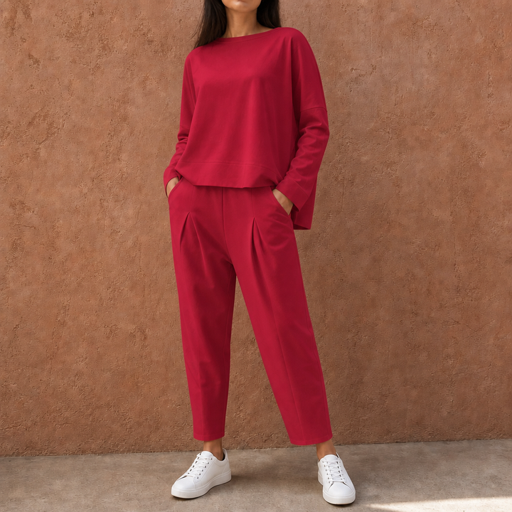 Wearbella – Zestaw dresowy z szerokimi nogawkami