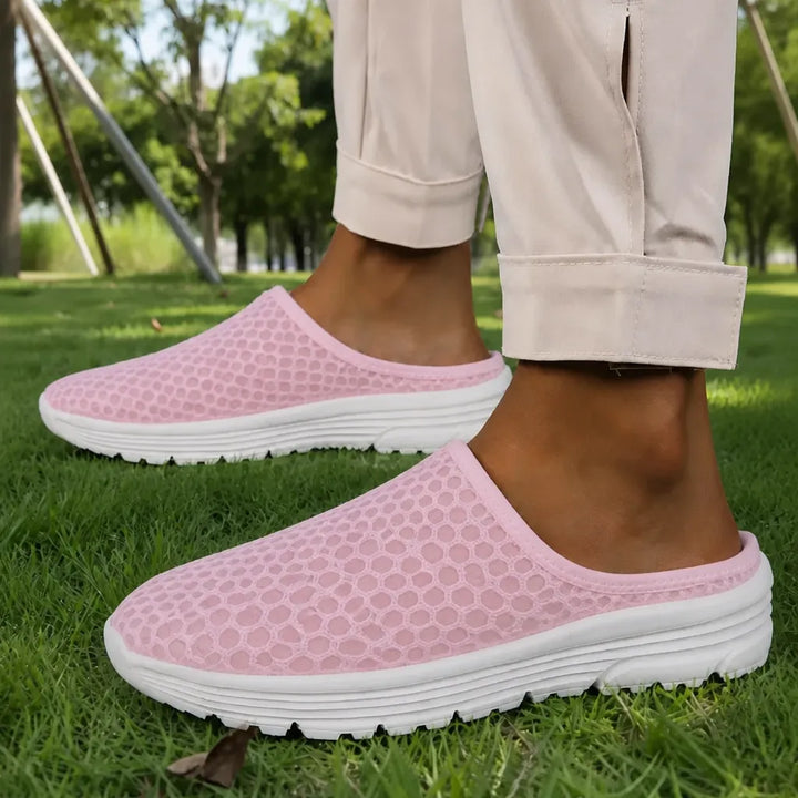 Airstep – Męskie oddychające klapki z siateczki z amortyzowaną podeszwą EVA