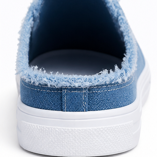 Vellora – Zniszczone Dżinsowe Sneakersy Slip-On