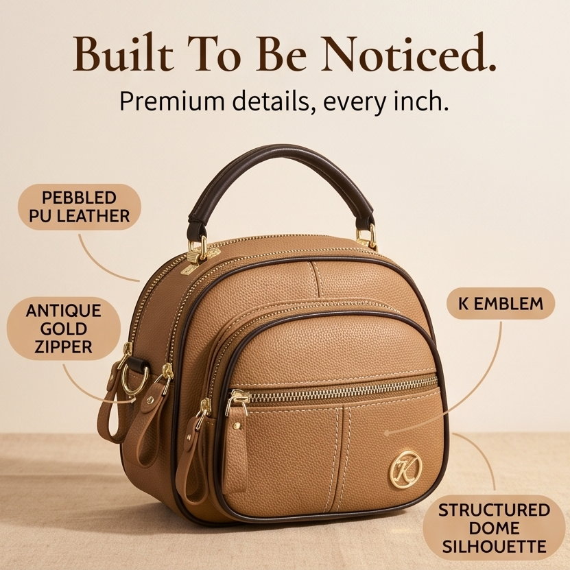 Velora – Torebka crossbody z wieloma przegrodami