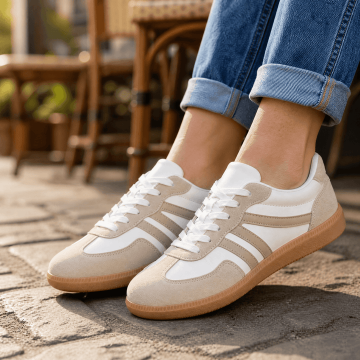 Vossa - Kobiece Retro Sneakers z Wyściółką